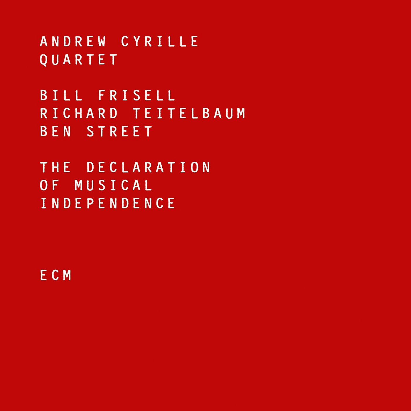 Günün Müzisyeni: Andrew Cyrille ("The Declarataion of Musical Independence" isimli yeni albümüyle)