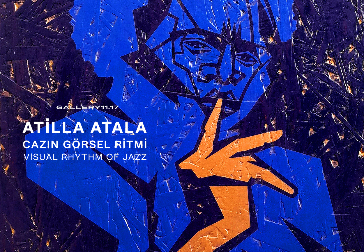 Atilla Atala ile cazın görsel ritmi sergisi üzerine