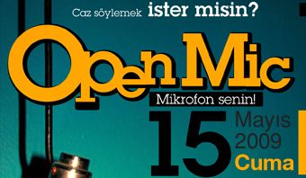 "Open Mic" Mikrofon Senin!