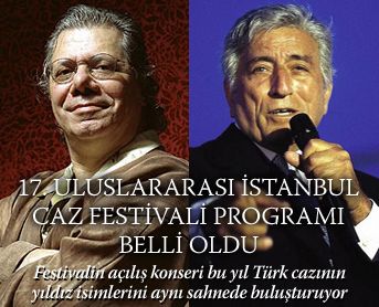 > 17. Uluslararası İstanbul Caz Festivali`nin beklenen  programı açıklandı...