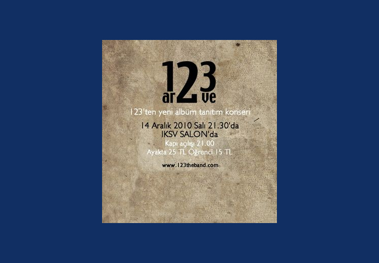 123'ün yolculuğu yeni albüm "Arve" ile sürüyor