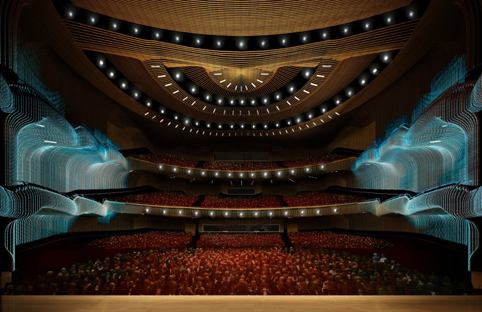 Aynı anda 3070 kişiye konser ve gösteri sunacak dünyanın en önemli salonlarından biri İstanbul`da hizmete giriyor.
