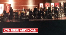 Türk Hava Kuvvetleri Cazın Kartalları Orkestra konserinde Yıldız İbrahimova ve Aydın Kahya`yı izleyen arkadaşımız Sevginar Vatan izlenimlerini kaleme aldı.