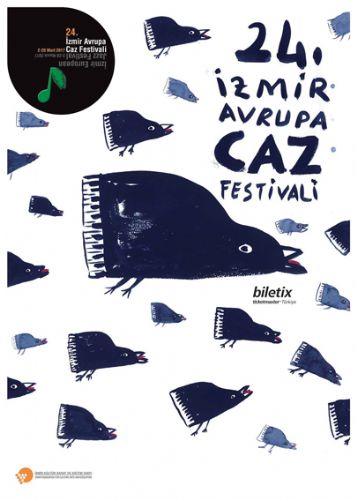 24. İzmir Avrupa Caz Festivali Afiş Yarışması