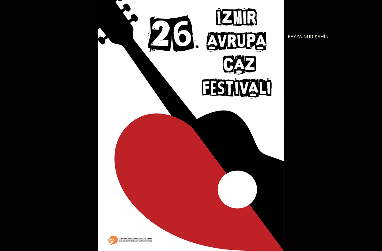26. İzmir Avrupa Caz Festival Afis Yarışması Tasarımları