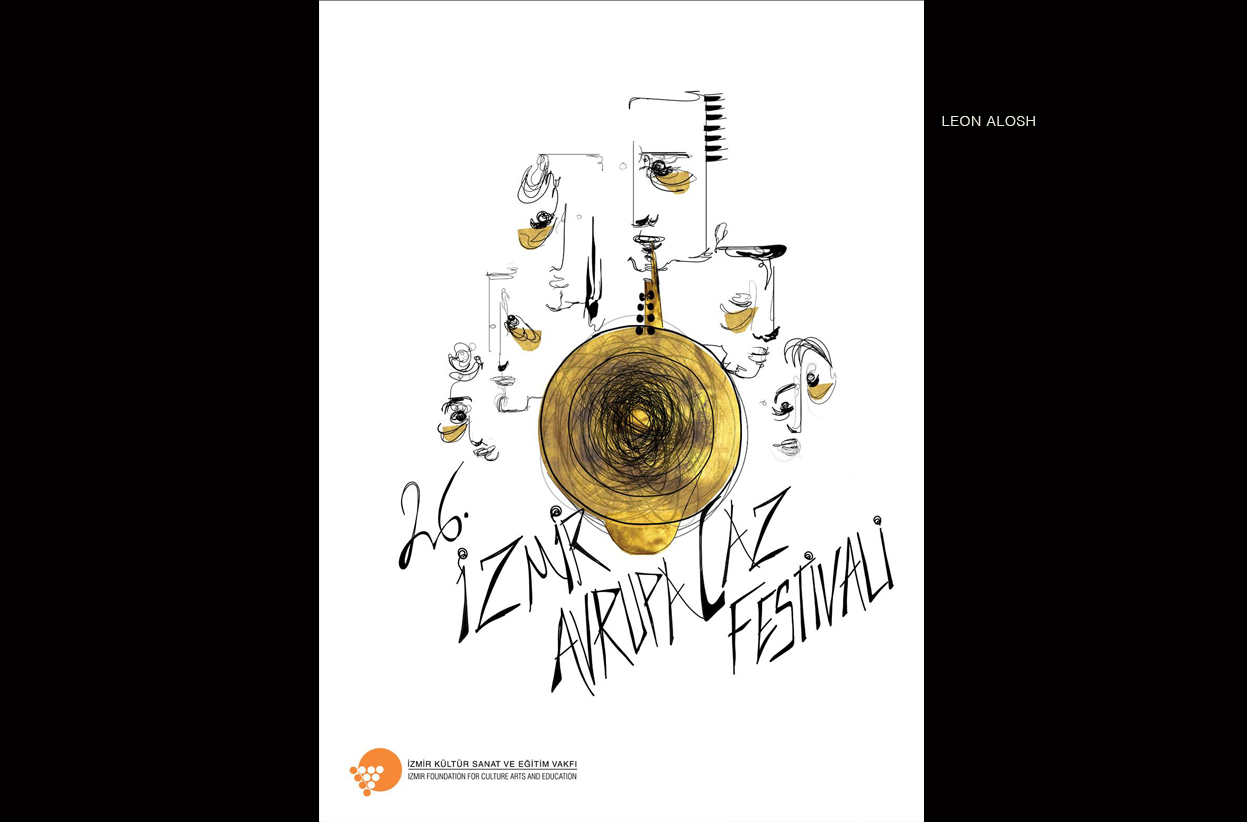 26. İzmir Avrupa Caz Festival Afis Yarışması Tasarımları