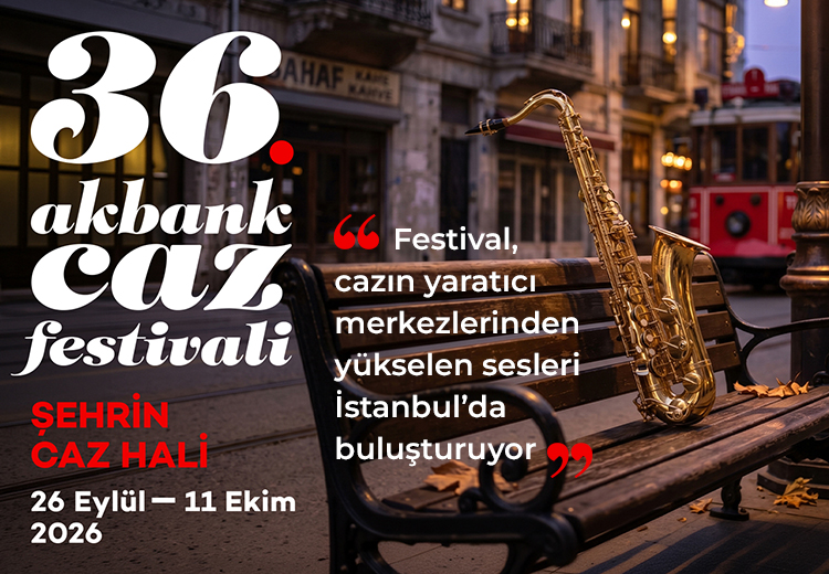 36. Akbank Caz Festivali başlarken