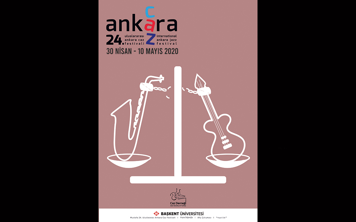 24. Uluslararası Ankara Caz Festivali Afiş Yarışması Sergisi