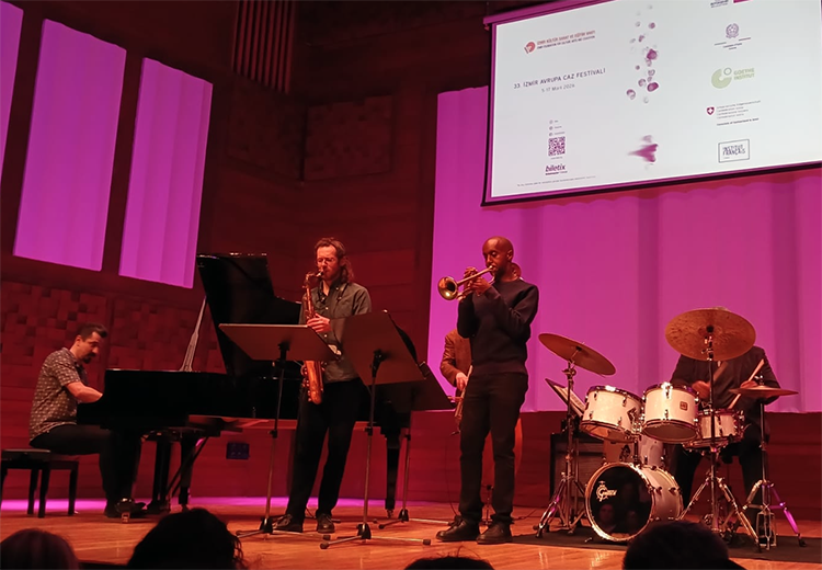 Avrupa cazın İzmir zirvesi: Jef Giansily Quintet ile 