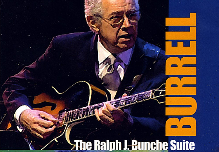 Kenny Burrell özel konserle Dr. Ralph J. Bunche'yi onurlandırdı