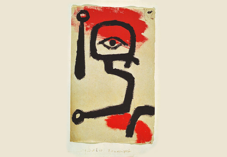 Paul Klee'nin "Kettle-Drummer" tablosu üzerine bir deneme
